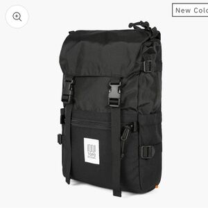 Topo Designs Black Backpack Rugged Outdoor Style